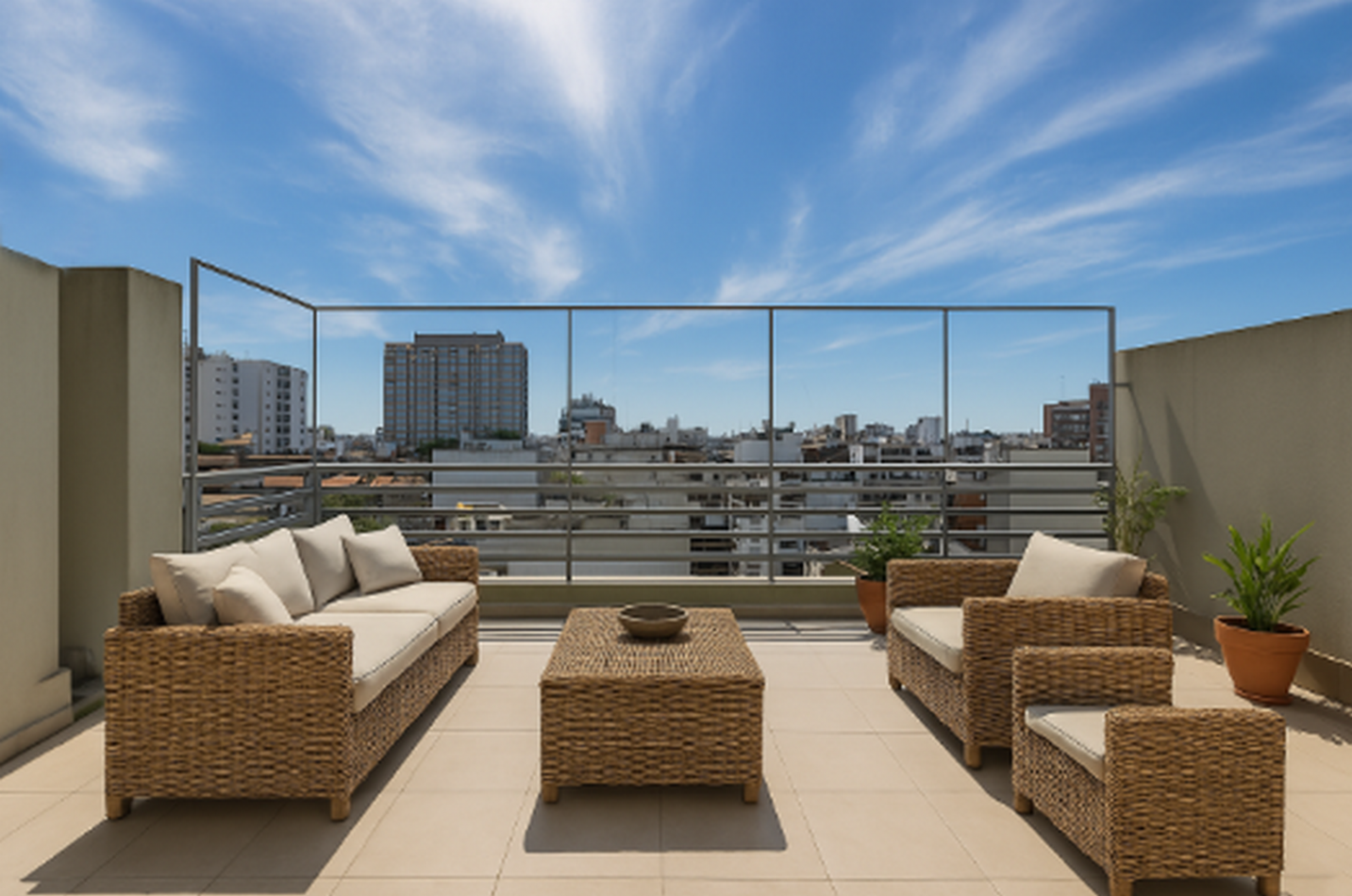 Suite con Vestidor + Balcon - Super Balcon Terraza -Toilette - Lavadero