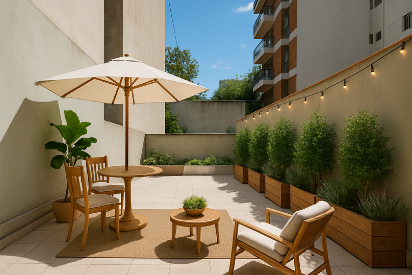 Monambiente con Super Patio - Portero Visor - Bajas expensas