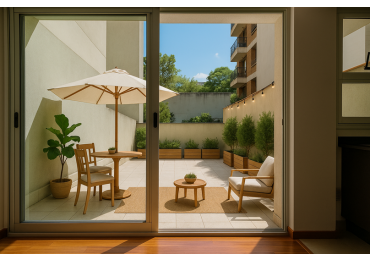 Monambiente con Super Patio - Portero Visor - Bajas expensas